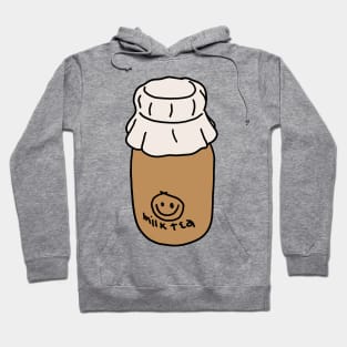 kawaii Milk tea Bottle Hoodie